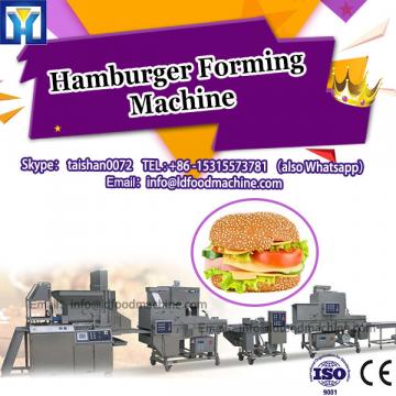 Automatic fish burger patty machine / burger patty forming making / meat burger patty maker