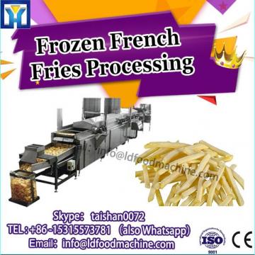 automatic frozen french fries making machine plant electric potato chips machine for sale