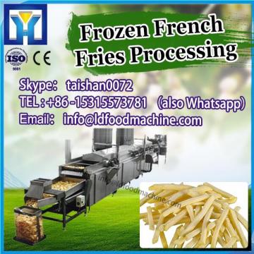 100kg/h snack machine semi automatic frozen french fries processing plant/ potato chips production line