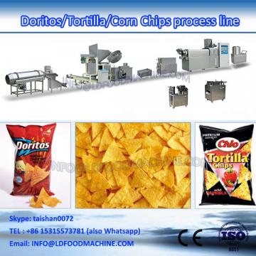 baked tortilla chips snacks singel screw extruder production line