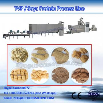 Application of soya protein chunks 220-400v soya tvp machine