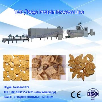 Dafatted soya flour 250-600kg/h Capacity 220-400v soya protein chunks machine
