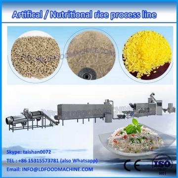 Custombuilt extruding artificial rice production line, artificial rice machine, nutritious rice maker