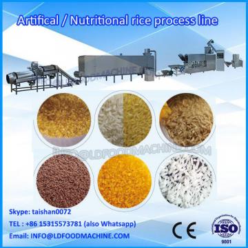 Continuous lab twin screw extruded nutritional rice baby powder food extruder line/snacks products production equipment plant dg