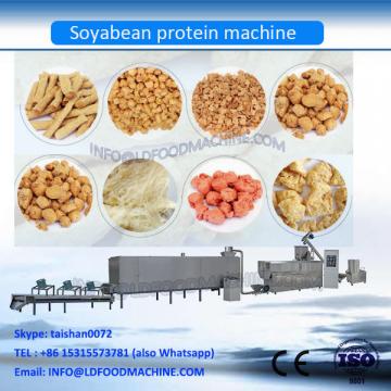  Double Screw Extruder Texturized Soy Mince Chunks Meat Food Machines Factory Manufacturer