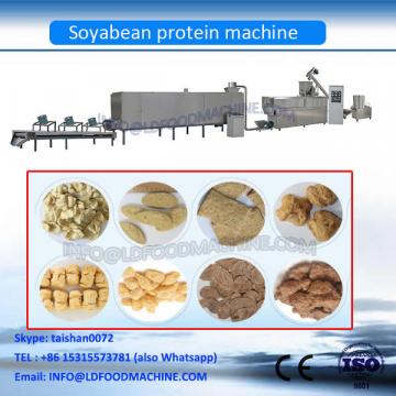China Supplier extrusion soya chunks snack production line