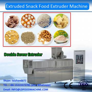 DG Frying double screw extruded pellets fryum papad snack food manufacturing line/Production equipment/process extruder machine