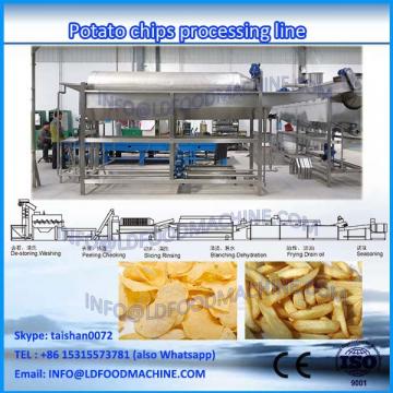 Automatic fried potato chips snack production line/ Crispy fried potato chips maker machine