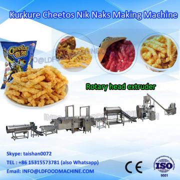 best price fry corn snacks /cheetos/ kurkure machine/whole production line globle supplier in china