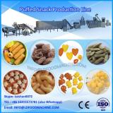 Double layer triangle wheat flour corn starch pellets snack food production line