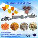 Cheese ball corn snacks food machines/twin screw extruder production line ordered by Nigeria customer