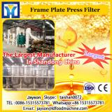 Factory price plate and frame oil filter press with filter colth for sale